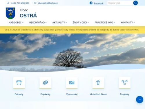 Obecní úřad Ostrá