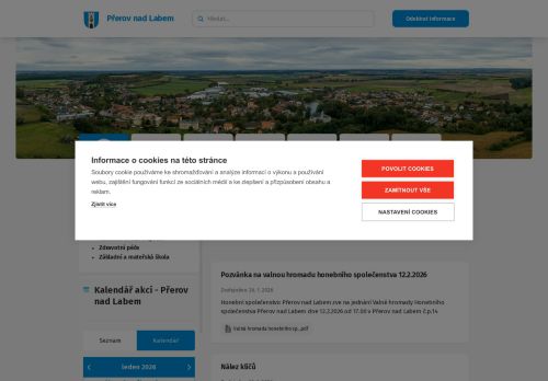 Zobrazit webové stránky Obecní úřad Přerov nad Labem