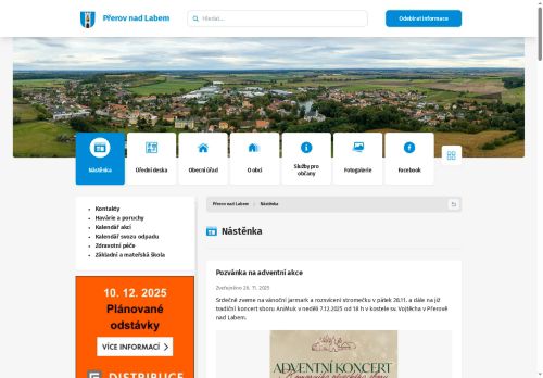 Zobrazit webové stránky Obecní úřad Přerov nad Labem