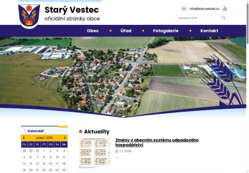 Zobrazit webové stránky Obecní úřad Starý Vestec