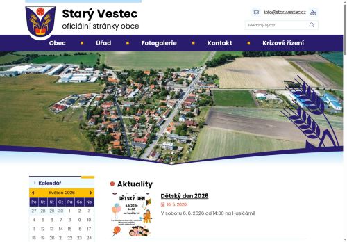Zobrazit webové stránky Obecní úřad Starý Vestec