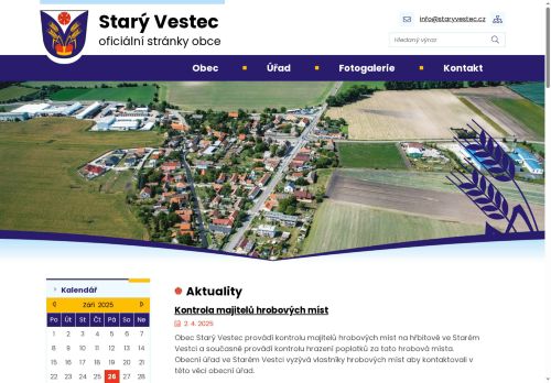 Zobrazit webové stránky Obecní úřad Starý Vestec