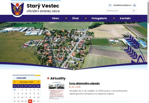 Zobrazit webové stránky Obecní úřad Starý Vestec