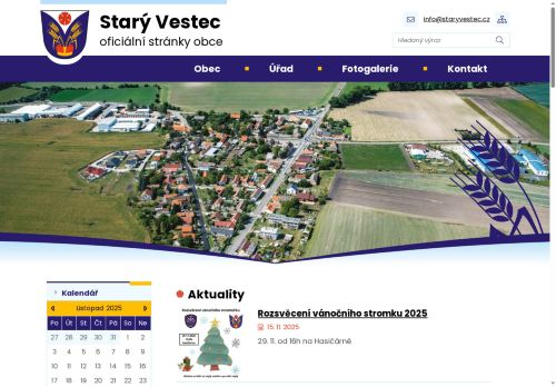 Zobrazit webové stránky Obecní úřad Starý Vestec
