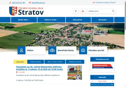 Zobrazit webové stránky Obecní úřad Stratov