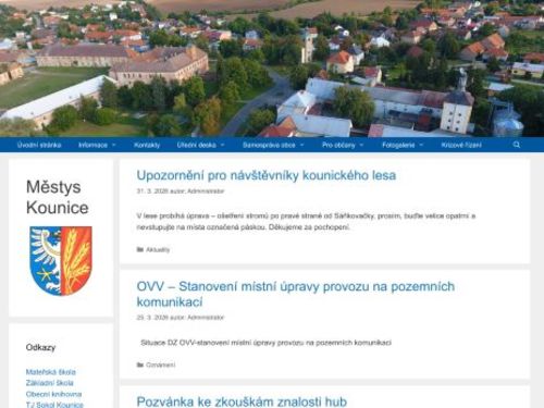 Úřad městyse Kounice