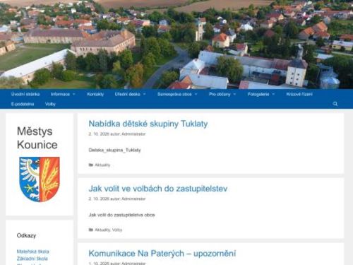 Úřad městyse Kounice