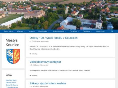 Úřad městyse Kounice