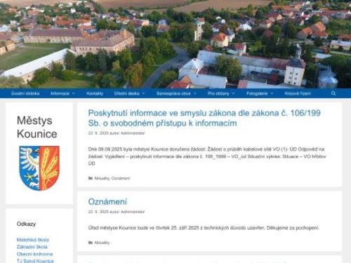 Úřad městyse Kounice