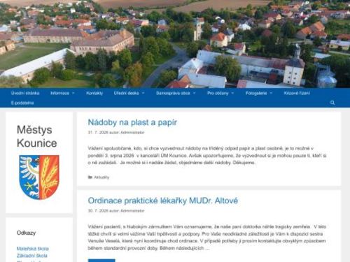 Úřad městyse Kounice