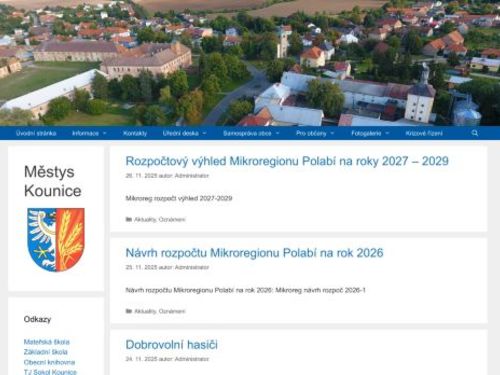 Úřad městyse Kounice