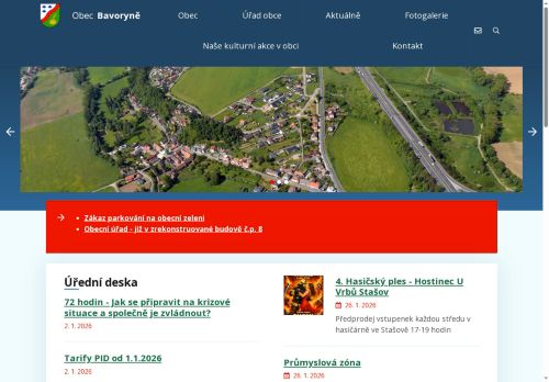 Zobrazit webové stránky Obecní úřad Bavoryně