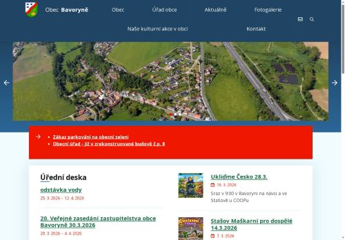 Zobrazit webové stránky Obecní úřad Bavoryně