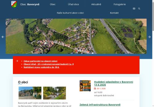Zobrazit webové stránky Obecní úřad Bavoryně