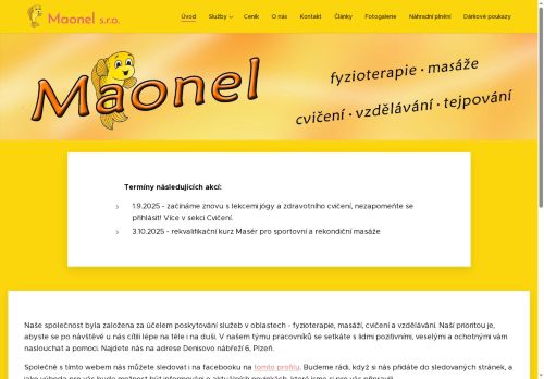Maonel servis s.r.o. nabízí práci na pozici uklízeč/ka v obci Plzeň
