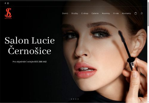 Zobrazit webové stránky Salon Lucie