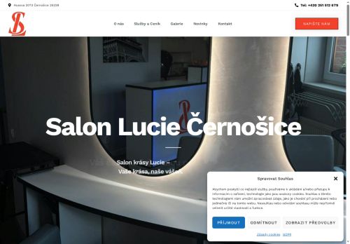 Zobrazit webové stránky Salon Lucie