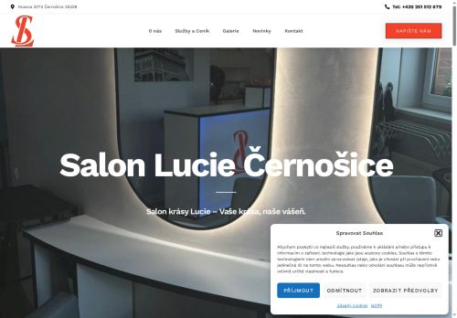 Zobrazit webové stránky Salon Lucie