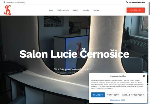 Zobrazit webové stránky Salon Lucie