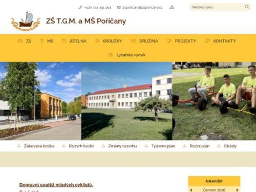 Základní škola T.G.M a mateřská škola Poříčany
