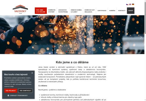 VACOVSKÝ GROUP s.r.o. nabízí práci na pozici Obsluha CNC laseru v obci Klatovy