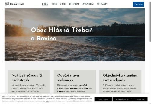Zobrazit webové stránky Obecní úřad Hlásná Třebaň