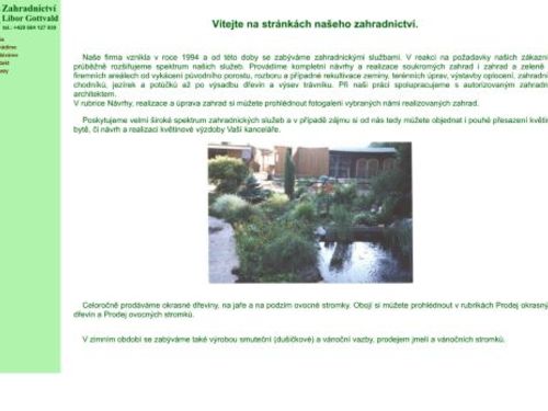 Zahradnictví Libor Gottvald