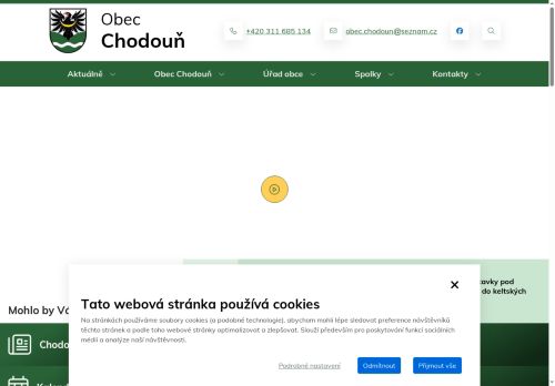 Zobrazit webové stránky Obecní úřad Chodouň