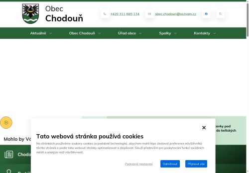 Zobrazit webové stránky Obecní úřad Chodouň