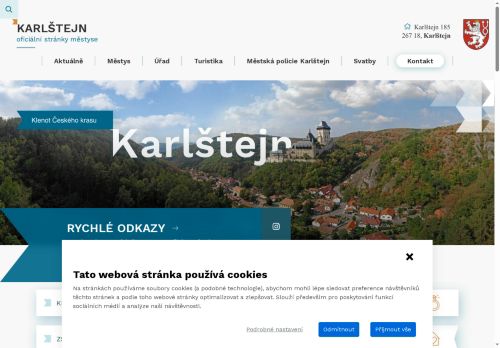 Zobrazit webové stránky Úřad městyse Karlštejn