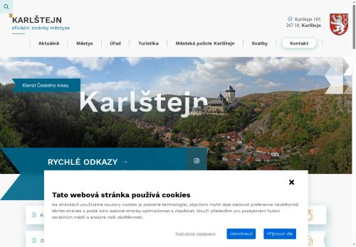 Zobrazit webové stránky Úřad městyse Karlštejn