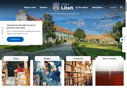 Zobrazit webové stránky Úřad městyse Liteň