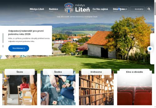 Zobrazit webové stránky Úřad městyse Liteň