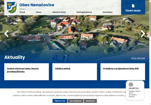 Zobrazit webové stránky Obecní úřad Nenačovice