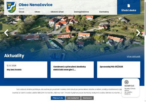 Zobrazit webové stránky Obecní úřad Nenačovice