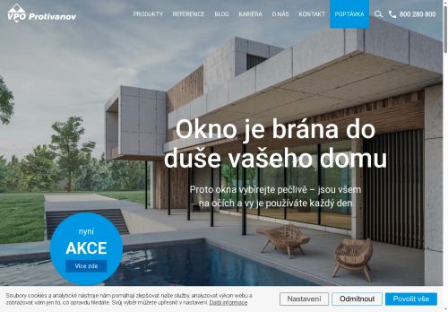Zobrazit webové stránky VPO OKNA Blansko, s.r.o.