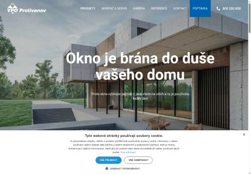 Zobrazit webové stránky VPO OKNA Blansko, s.r.o.