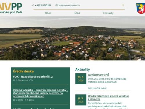 Obecní úřad Nová Ves pod Pleší