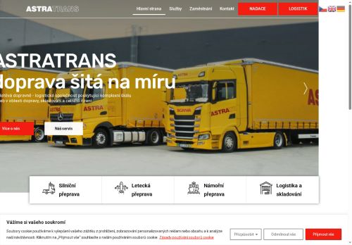 ASTRA TRANS, a.s. nabízí práci na pozici Řidič/ka  VKD v obci Jirny