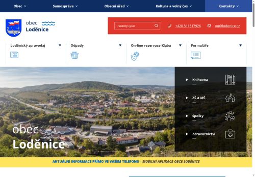 Zobrazit webové stránky Obecní úřad Loděnice