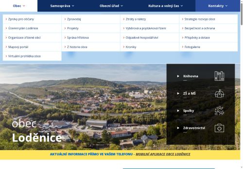 Zobrazit webové stránky Obecní úřad Loděnice