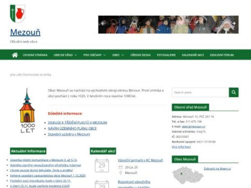 Obecní úřad Mezouň