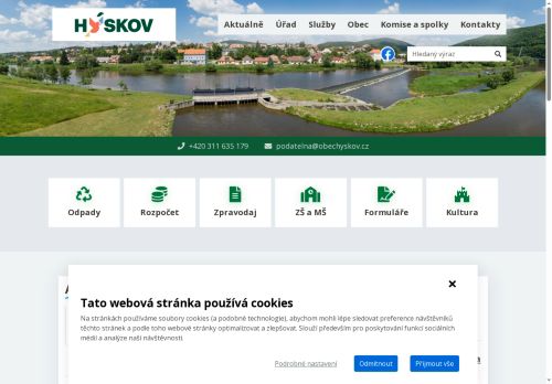 Zobrazit webové stránky Obecní úřad Hýskov