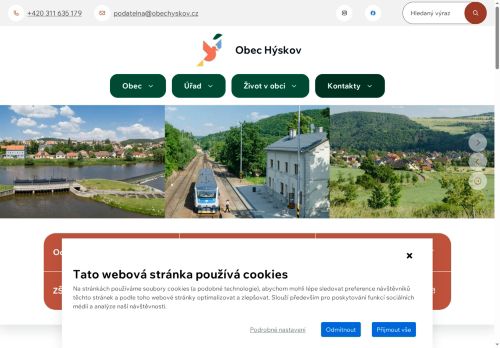 Zobrazit webové stránky Obecní úřad Hýskov