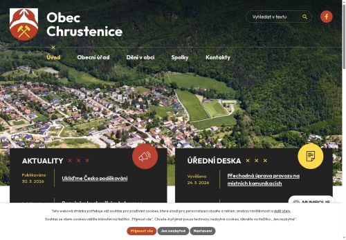 Zobrazit webové stránky Obecní úřad Chrustenice