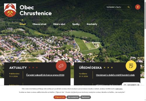 Zobrazit webové stránky Obecní úřad Chrustenice