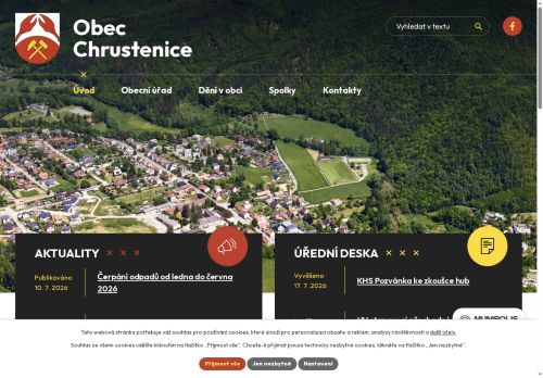 Zobrazit webové stránky Obecní úřad Chrustenice