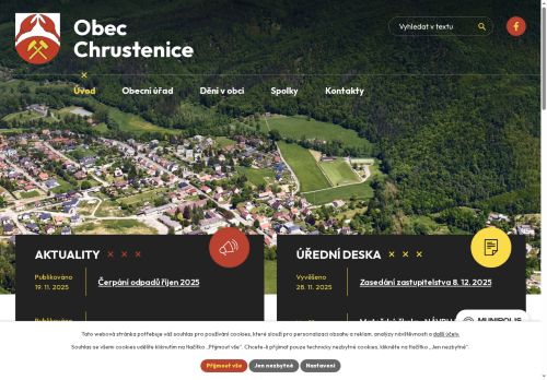 Zobrazit webové stránky Obecní úřad Chrustenice