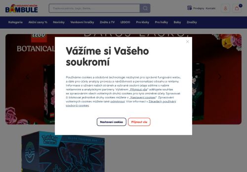 Zobrazit webové stránky Bambule - Království hraček