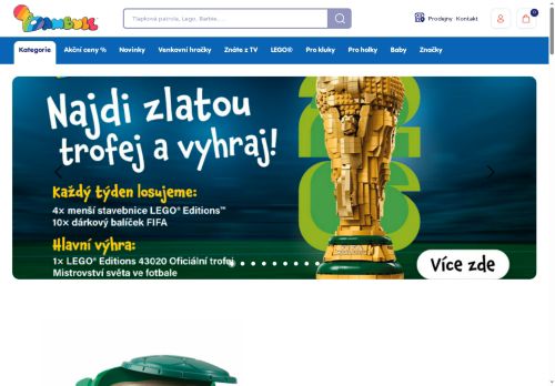 Zobrazit webové stránky Bambule - Království hraček